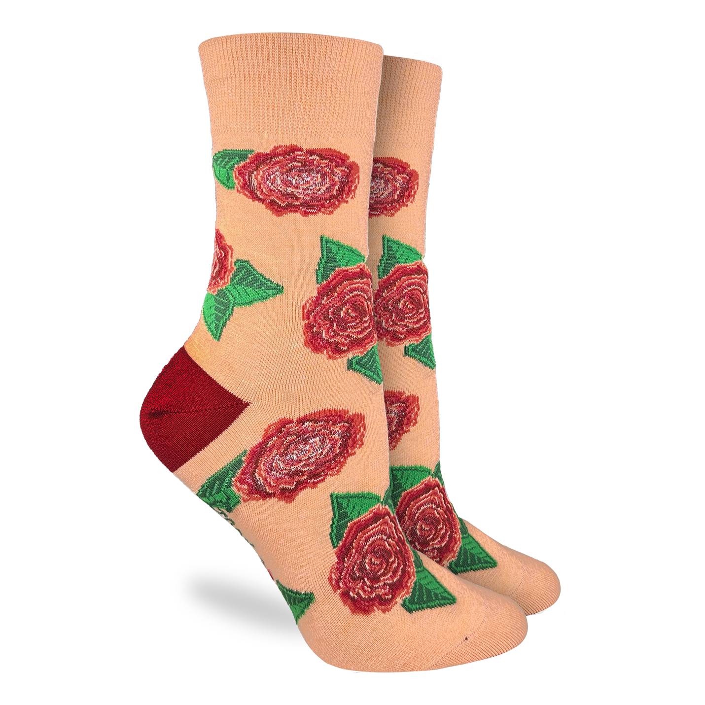 Women's Valentine's Day Roses Socks – Good Luck Sock