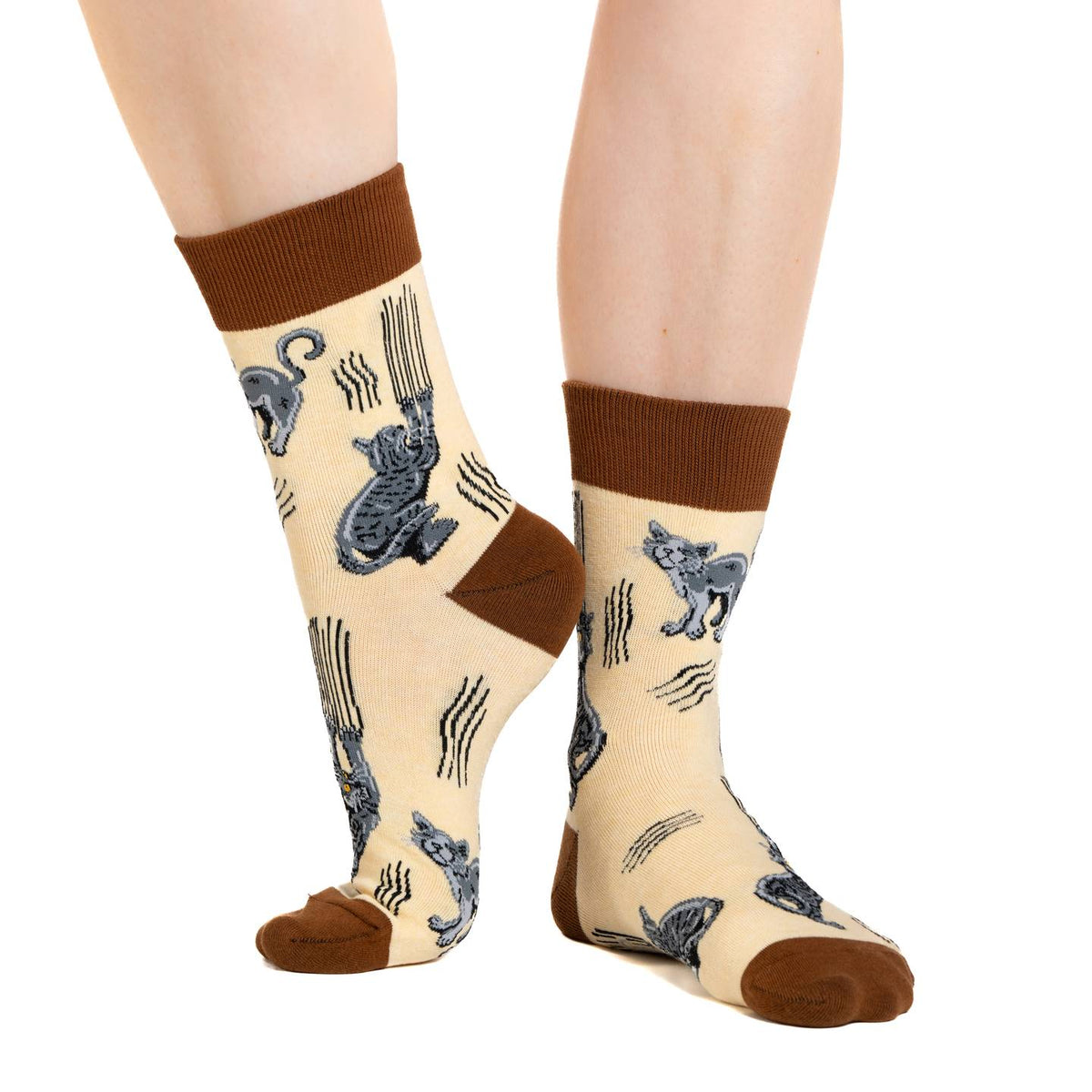 Women's Scratchy Cats Socks