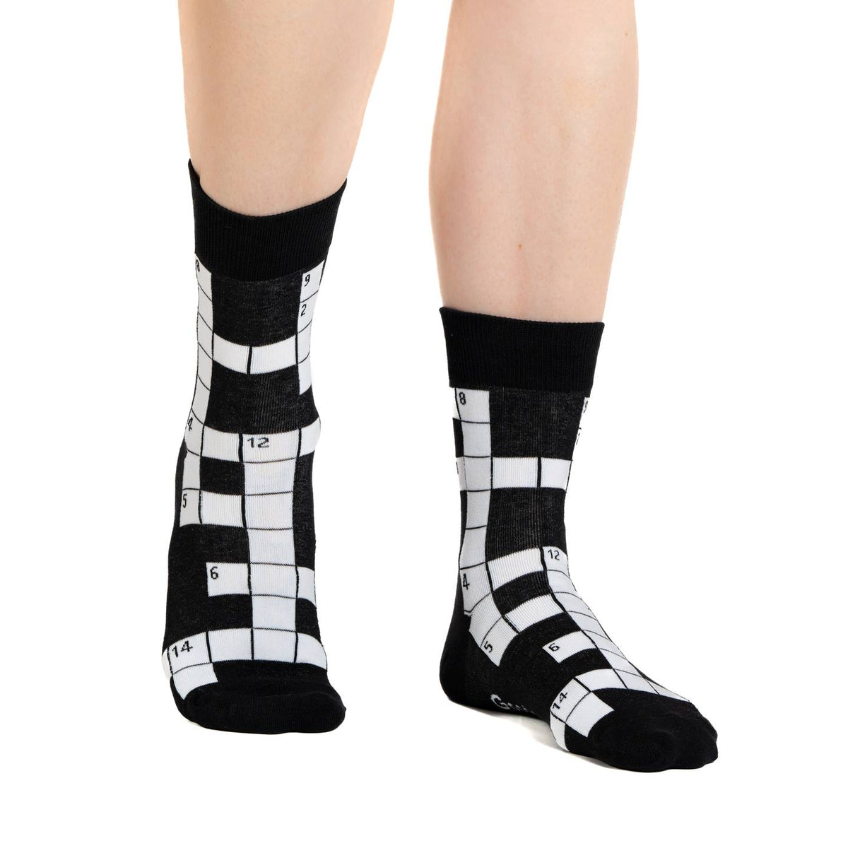 Women's Crossword Puzzle Socks