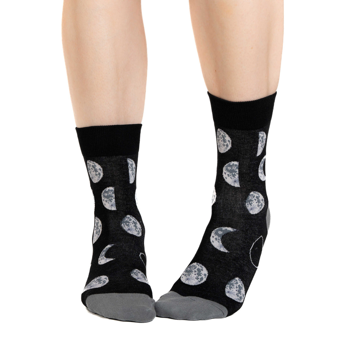 Women's Phases of the Moon Socks