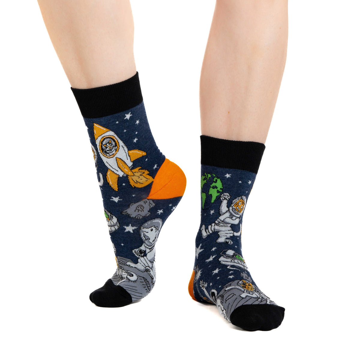 Women's Animal Astronauts Socks