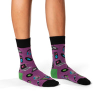 Women's DJ Turntable Rig Socks