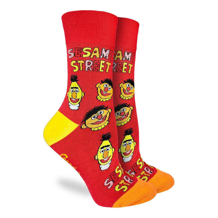 Women's Sesame Street, Bert and Ernie Faces Socks