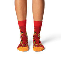 Women's Sesame Street, Bert and Ernie Faces Socks