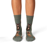 Women's Smiling French Bulldogs Socks