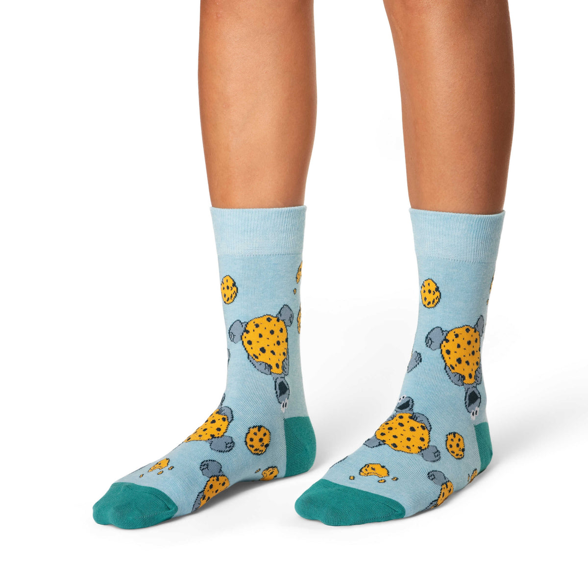 Women's Sesame Street, Cookie Monster Socks