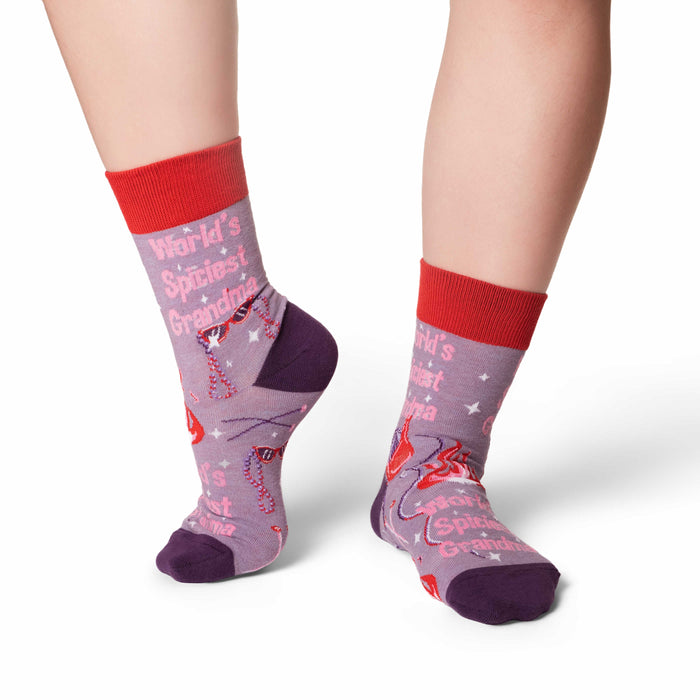 Women's World's Spiciest Grandma Socks