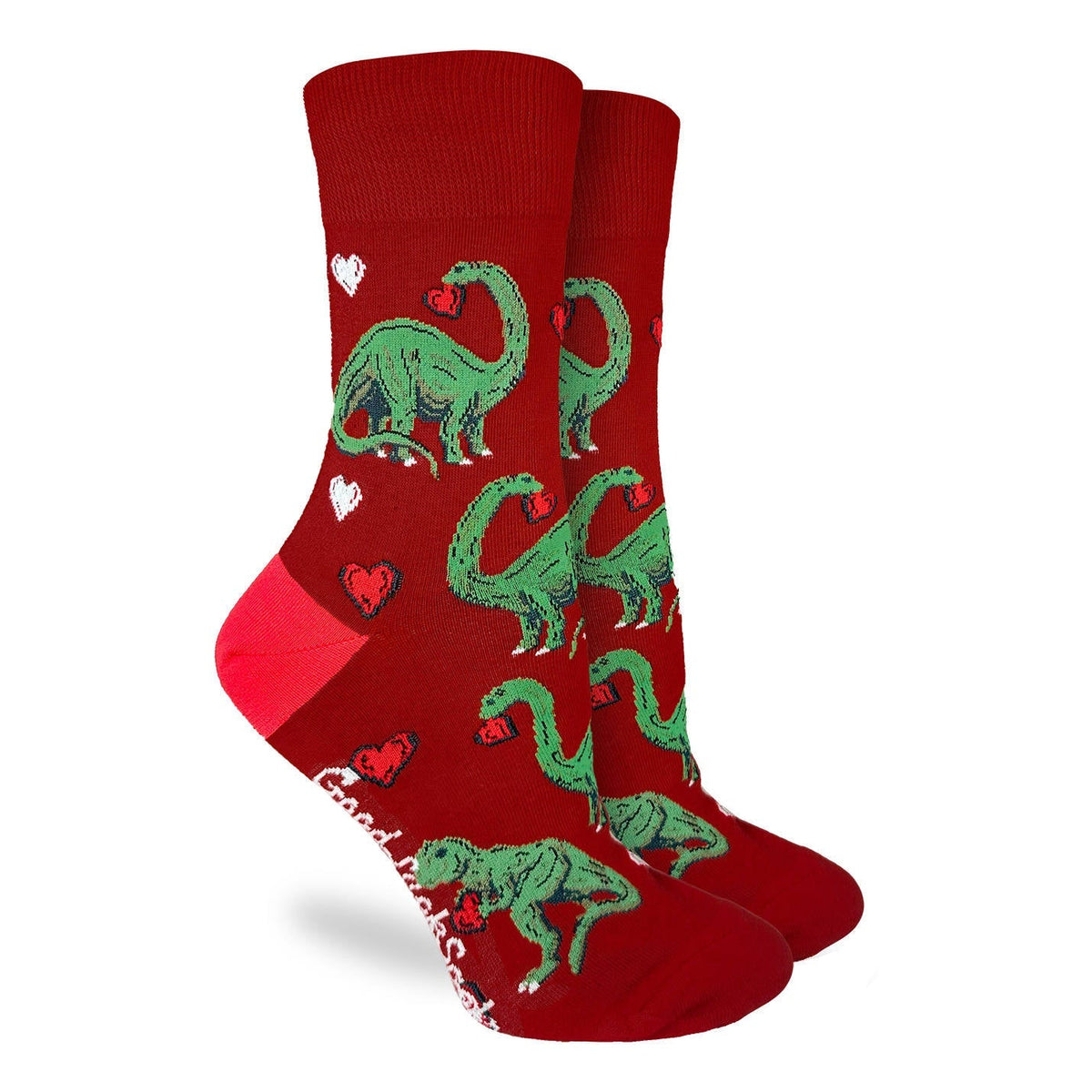 Women's Valentine's Day Dinosaurs Socks