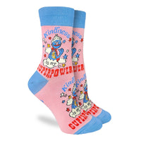 Women's Sesame Street, Grover, Kindness is my Superpower Socks