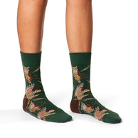 Women's Great Horned Owl Socks