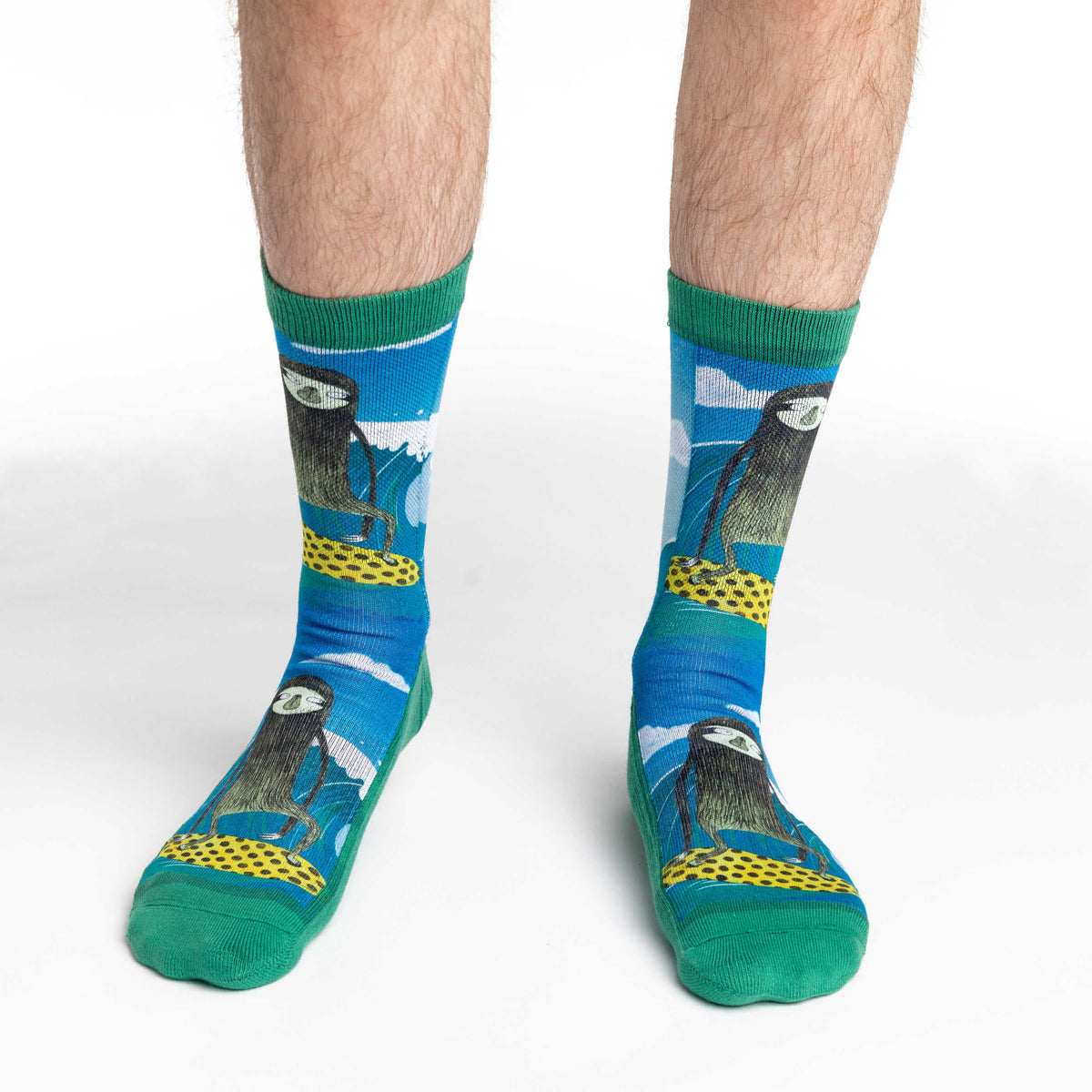 Men's Surfing Sloth Socks