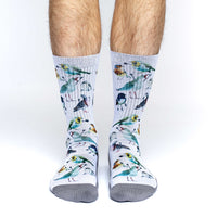 Men's Birds Flipping the Bird Socks