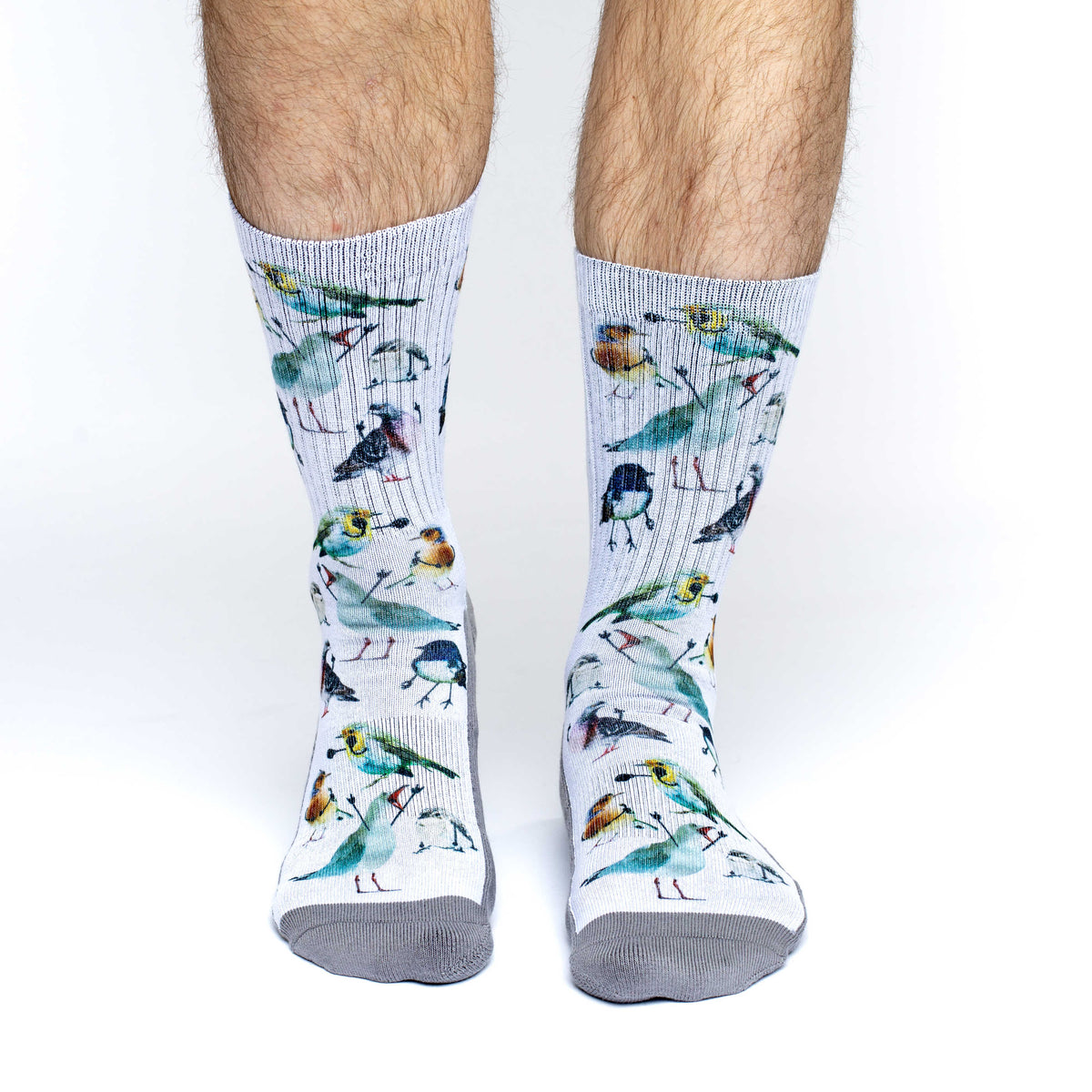 Men's Birds Flipping the Bird Socks