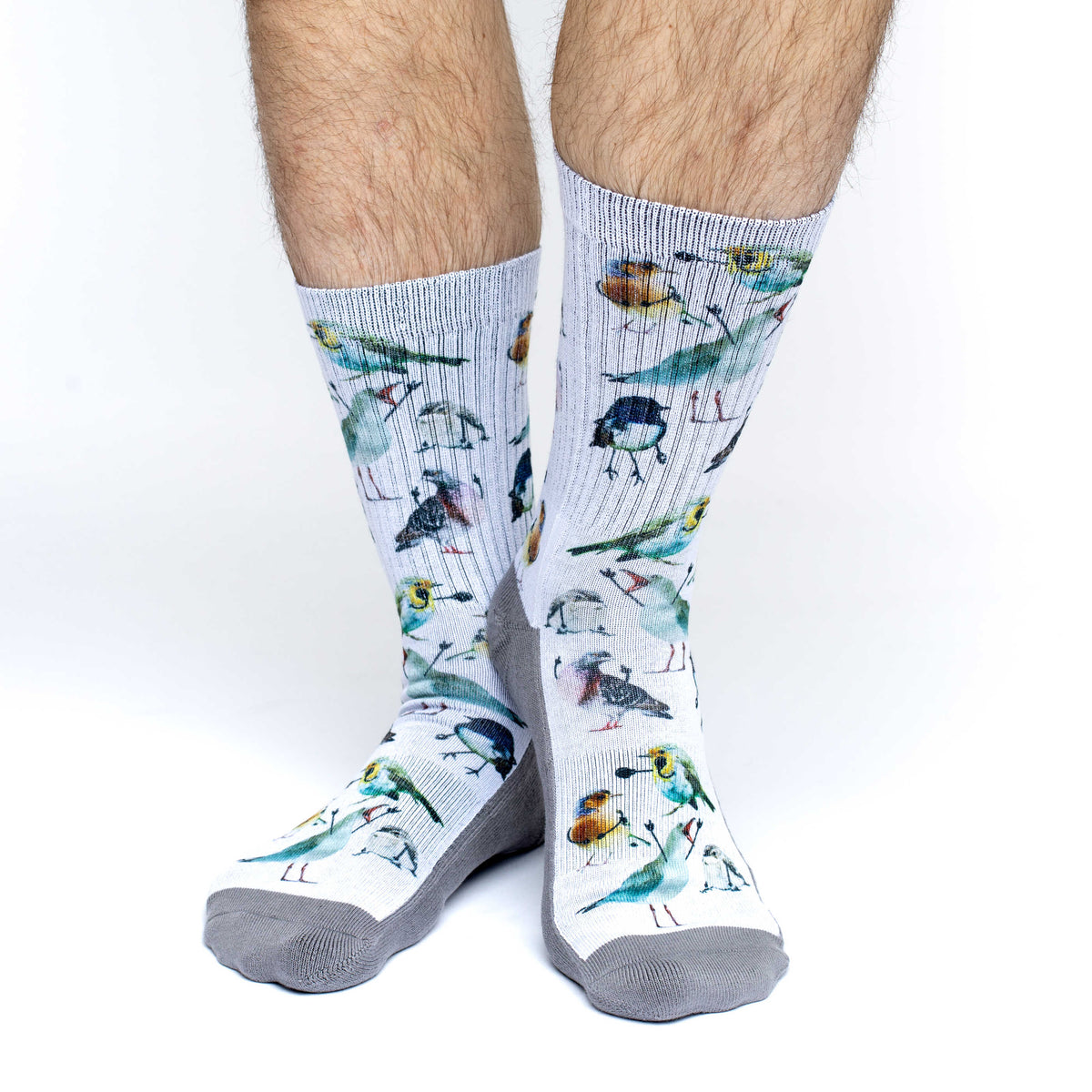 Men's Birds Flipping the Bird Socks