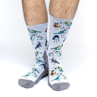 Men's Birds Flipping the Bird Socks