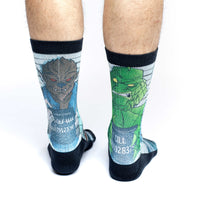 Men's Halloween Mugshots Socks