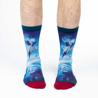 Men's F-18 Fighter Jet Socks