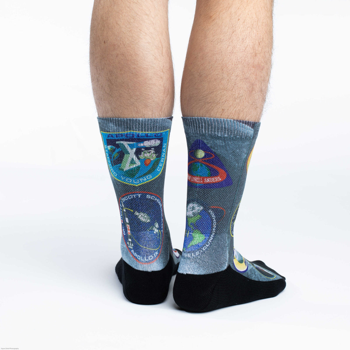 Men's Apollo Mission Patches Socks