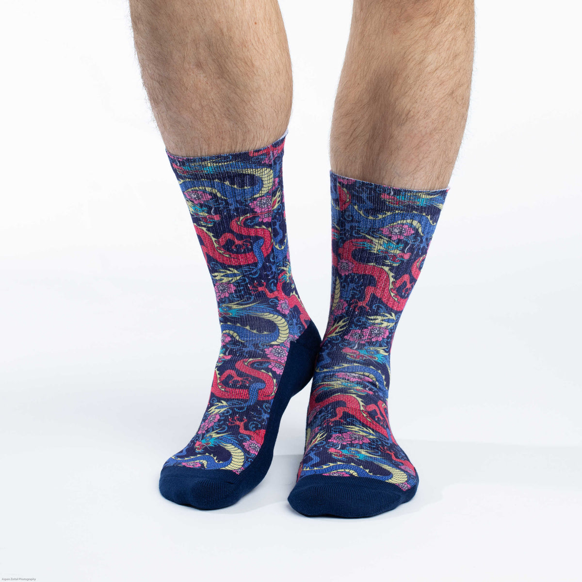 Men's Chinese Dragons Socks