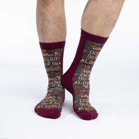 Men's Go to the Library Socks