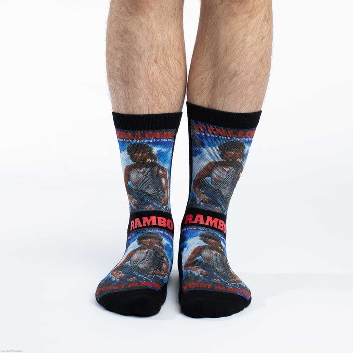 Men's Rambo, First Blood Socks