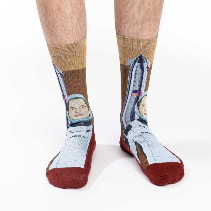 Men's Elon Musk On Mars Socks
