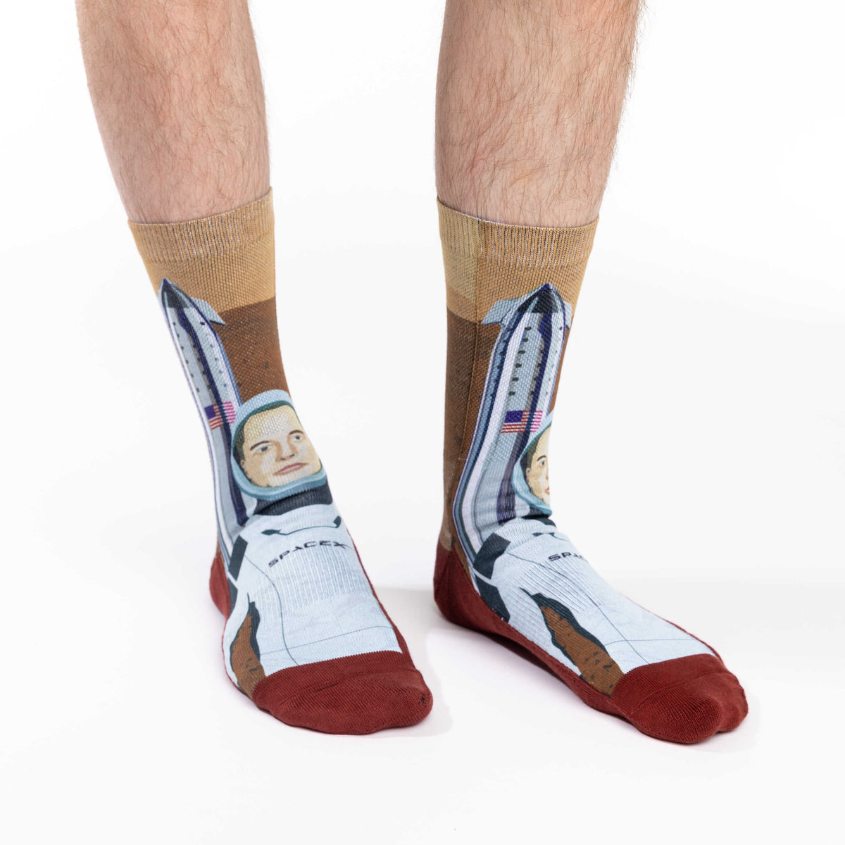 Men's Elon Musk On Mars Socks