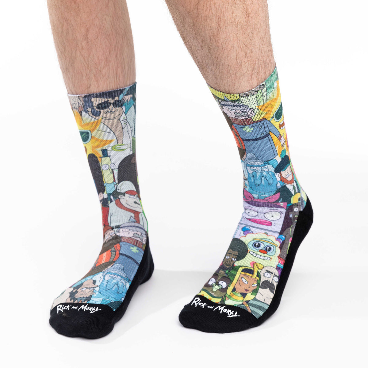Men's Rick and Morty, Characters Socks