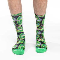 Men's Rick and Morty, Wormholes Socks