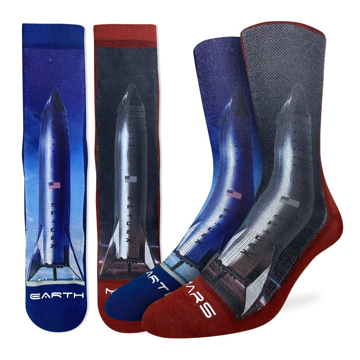Men's Starship Rocket Socks