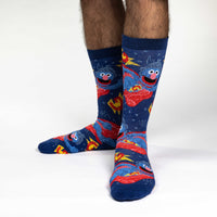 Men's Sesame Street, Super Grover Socks