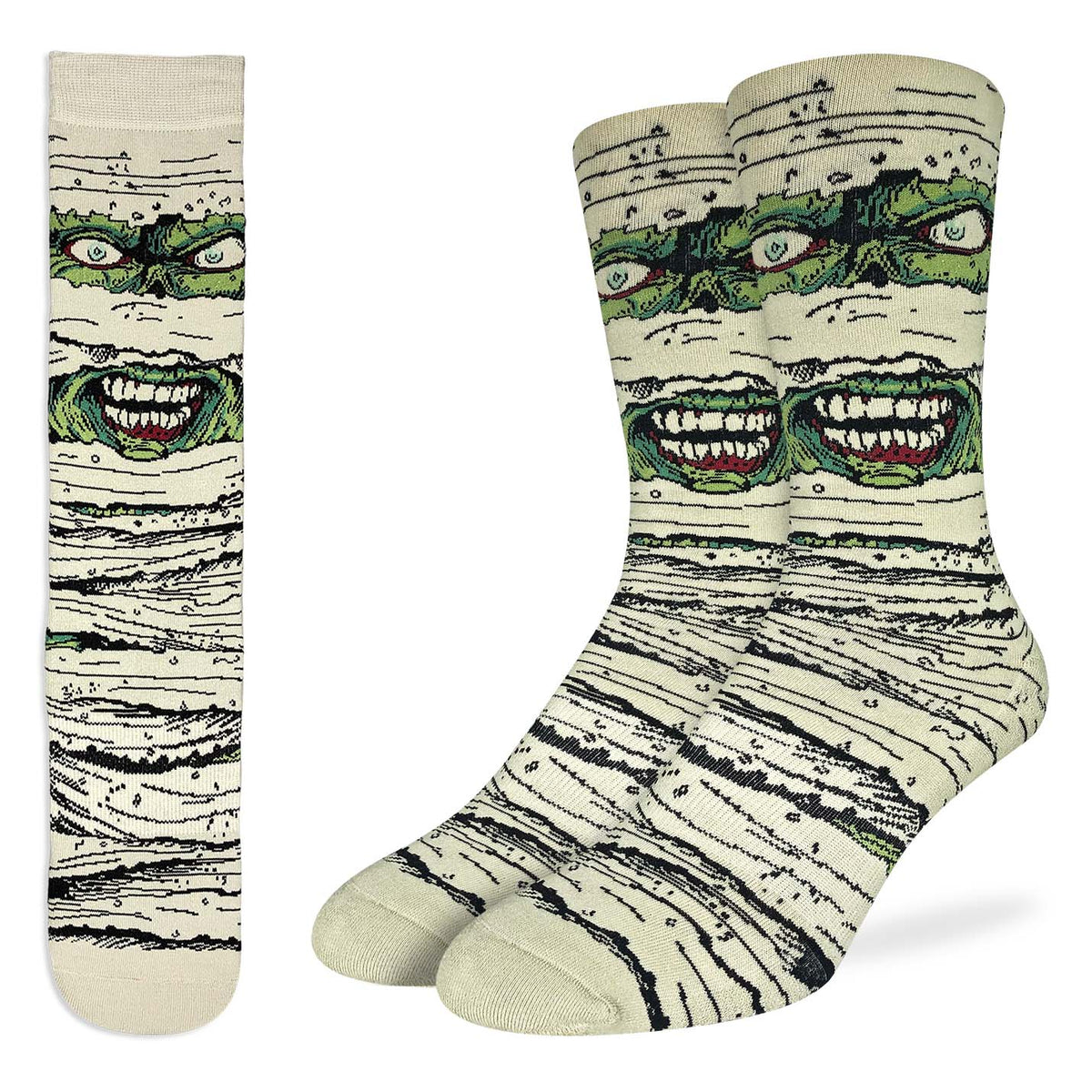 Men's Evil Mummy Halloween Socks