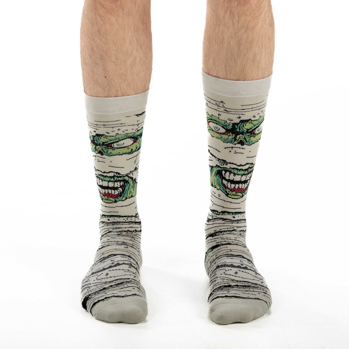 Men's Evil Mummy Halloween Socks