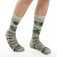 Men's Evil Mummy Halloween Socks