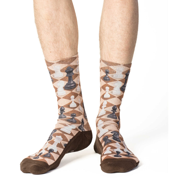 Men's Chess Board Socks