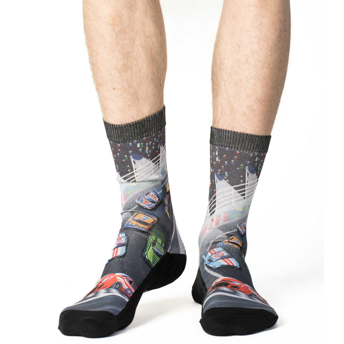 Men's Stock Car Auto Racing Socks