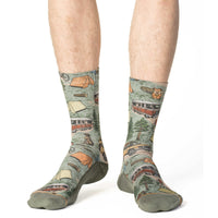 Men's Vintage Camping Trip Socks