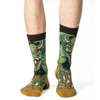Men's Evil Dragon Halloween Socks