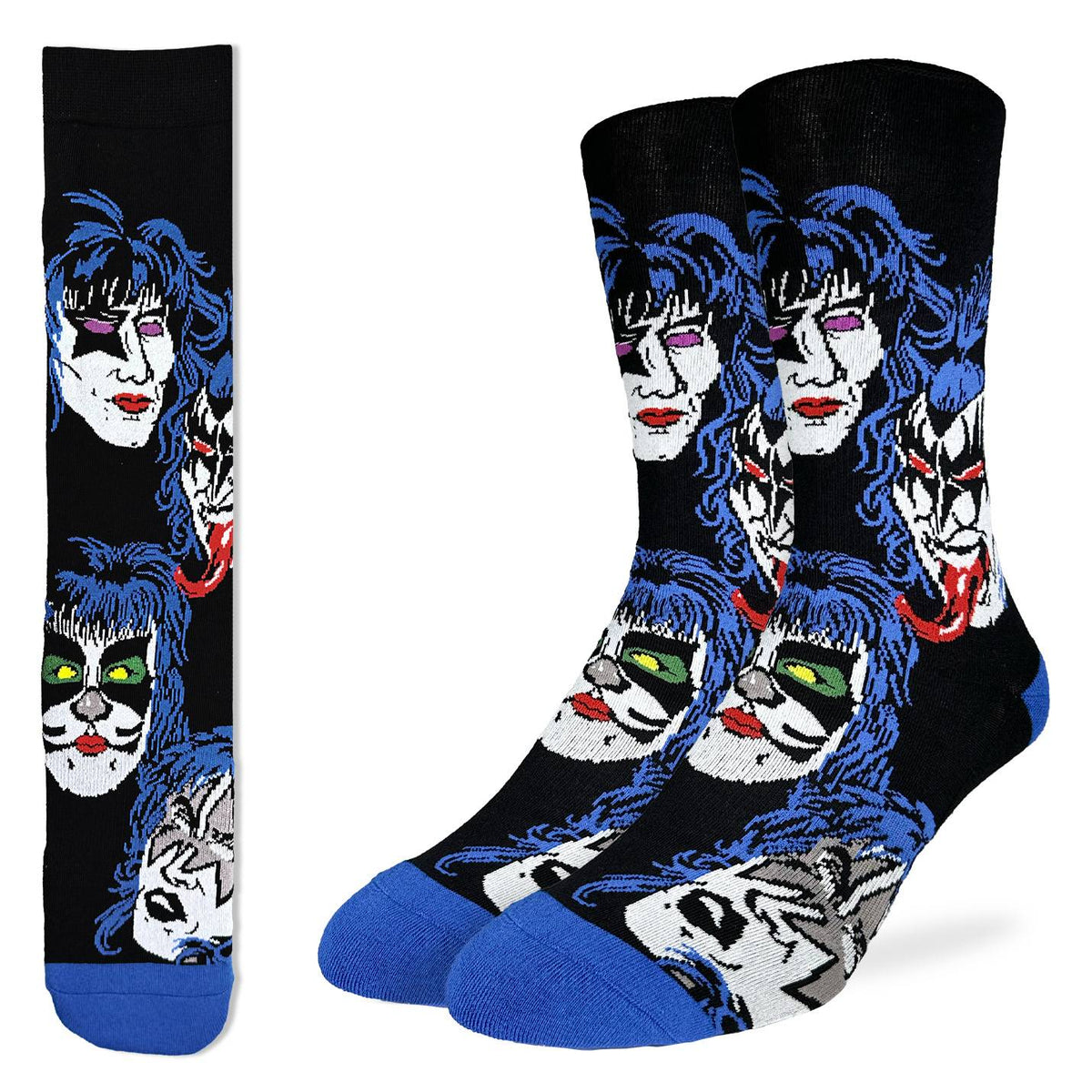 Men's KISS, Solo Faces Socks