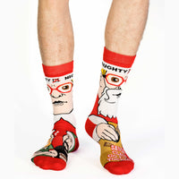 Men's Trailer Park Boys, Santa Claus, Go F@%k Yourself Socks