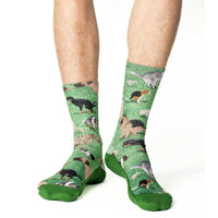 Men's Dogs Pooping Socks