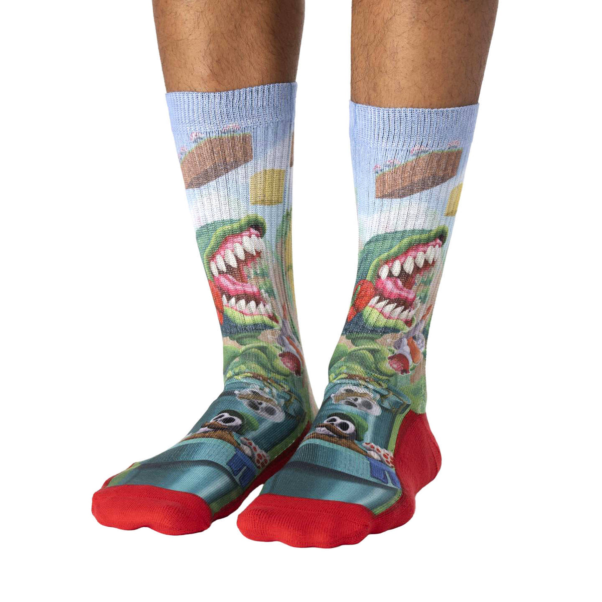 Men's Plants Eating Plumbers Socks