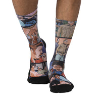 Men's Trailer Park Boys, Comic Strip Socks