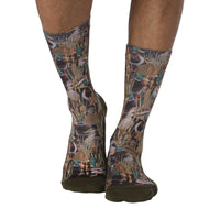 Men's Mallard Ducks in the Marsh Socks
