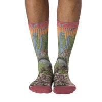 Men's Dinosaurs Roaming the Forest Socks