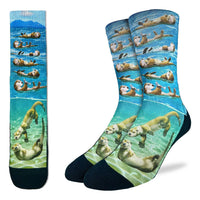 Men's Floating Sea Otters Socks