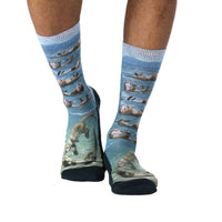 Men's Floating Sea Otters Socks