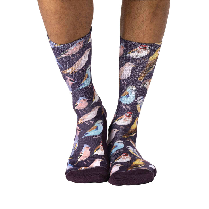 Men's Botanical Birds Socks