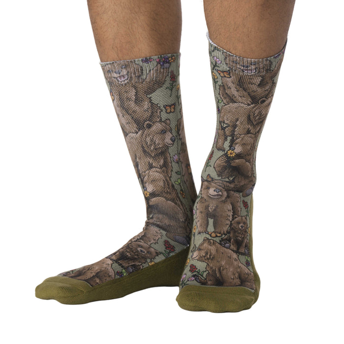 Men's Grizzly Bears Socks