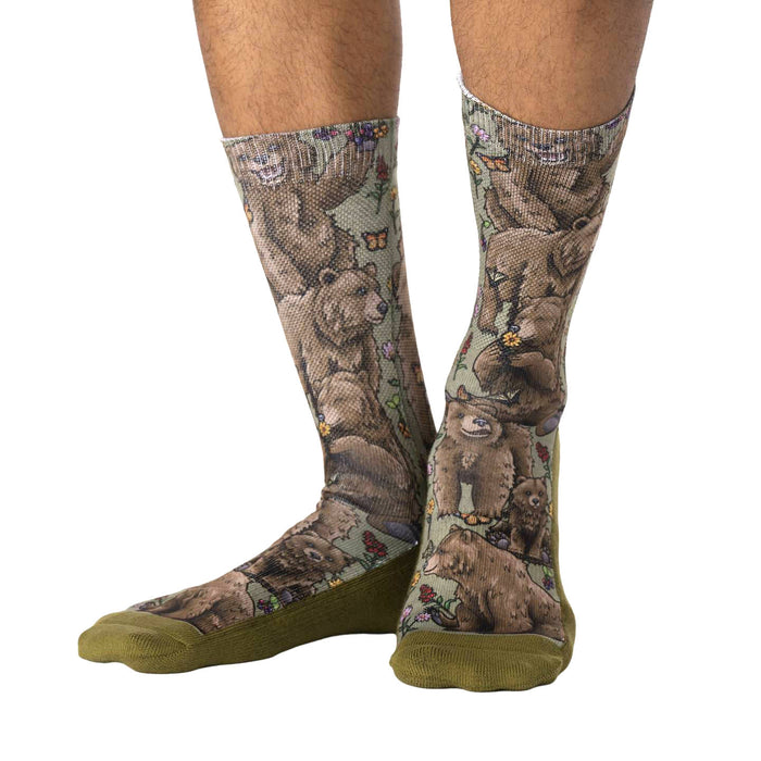 Men's Grizzly Bears Socks